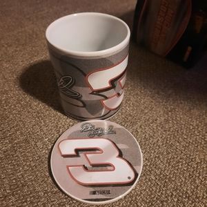 💲Dale Earnhardt #3 Mug & Coaster Set